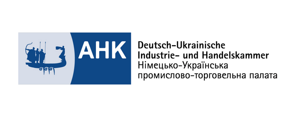 Logo of the The German-Ukrainian Chamber of Industry and Commerce (AHK Ukraine) 